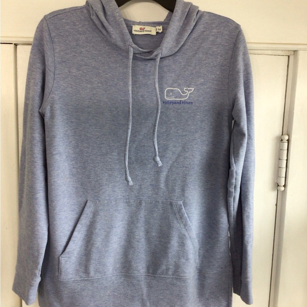 Vineyard Vines Women's Heather Blue Hoodie